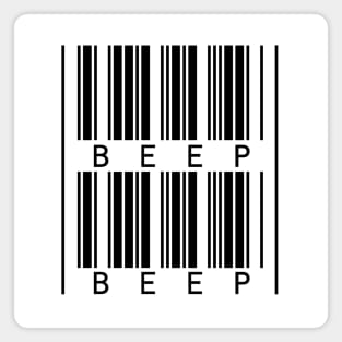 BEEP BEEP BARCODE Magnet